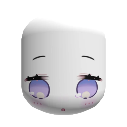 Adorable Delighted Little Face (Purple)