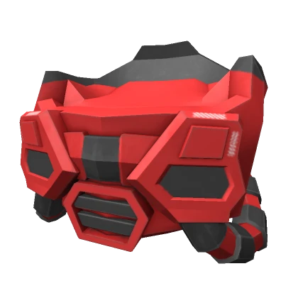 RED - Mech Armor Chestplate Torso