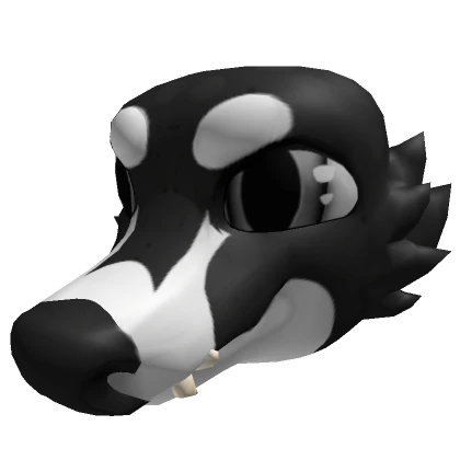 Monochrome WereDeer Head