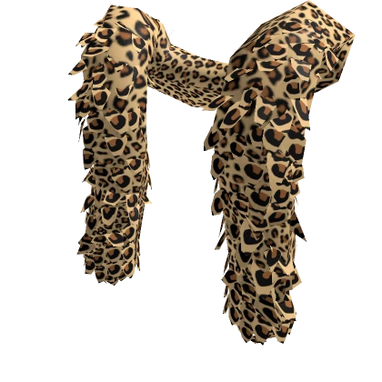 Designer Fancy Leopard Long Boa