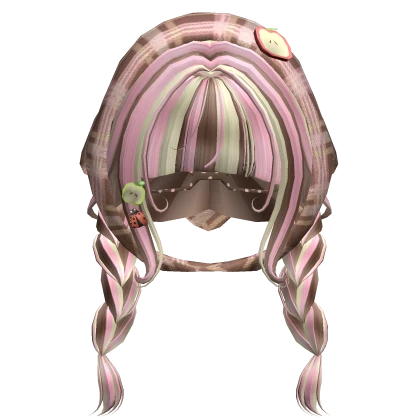 ♡ Neapolitan Sweet Igari Braided Low Pigtails