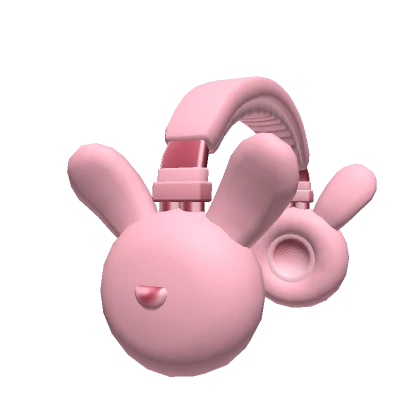 Pink Bunny Headphones