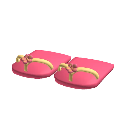 summer Pink flip flop