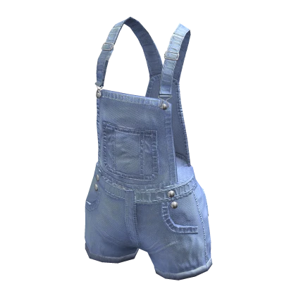 overalls shorts denim