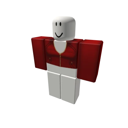 $ Red gold zipper lulu jacket