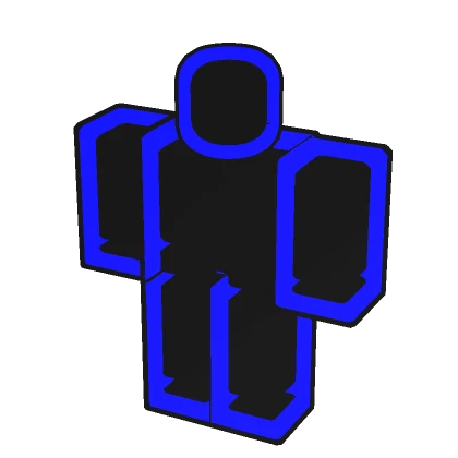 (1.0) Blue Black Double Outline Full Avatar