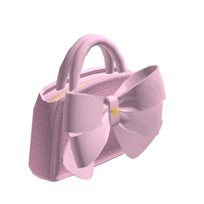 Pink Cute Ribbon Bag (Handheld Bag / Purse)