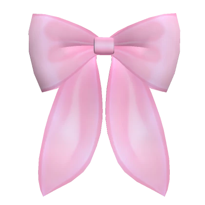 Satin Bow Pink