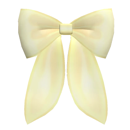 Satin Bow Yellow