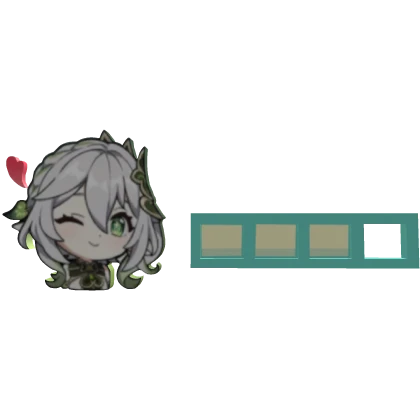 Nahida Hat Health Bar