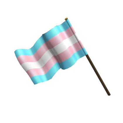 Trans Pride Flag (Right)