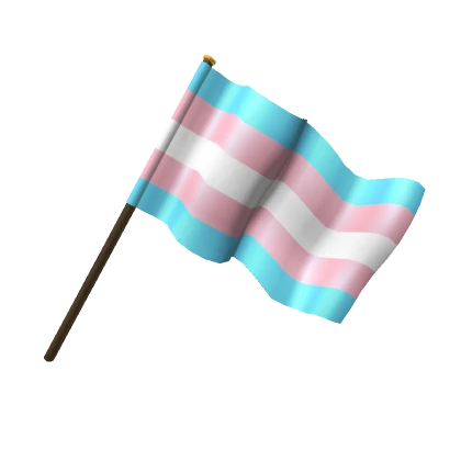 Trans Pride Flag (Left)