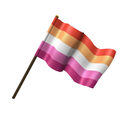 Lesbian Pride Flag (Left)