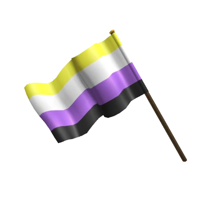 Non Binary Pride Flag (Right)