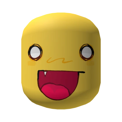 Happy Scene Noob Excited Face [Yellow]