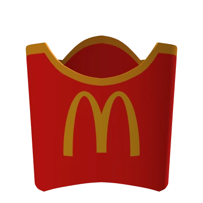 McDonalds Fry Box Costume