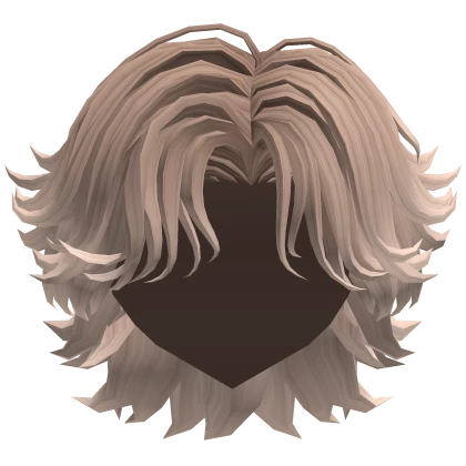 Blonde Messy Handsome Wolfcut