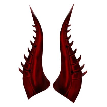 Red Metallic Horns of Pwnage