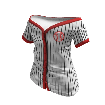 Baseball Jersey Off Shoulder