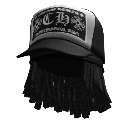 Dreads w/ Chrome Hearts Hat