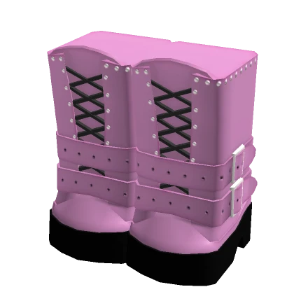 Y2K Thigh High Boots Pink (3.0)