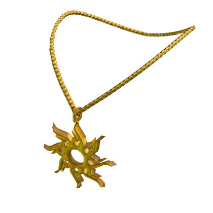 2.0 Divine Sun Power Gold Necklace - DRESSX