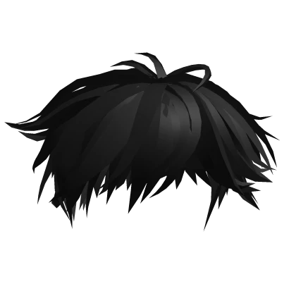 Messy Black Hair
