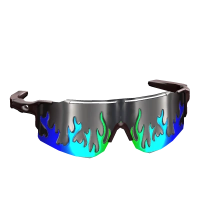 cool flaming black tactical sunglasses