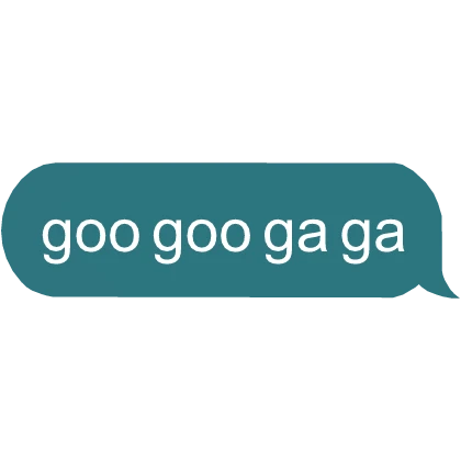 sajaboys baby goo goo ga kpop demon hunters text