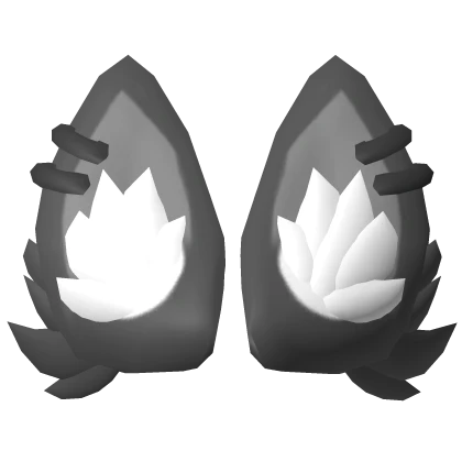 Grey Wolf Ears w Piercings