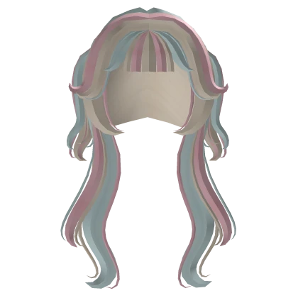 (Boosters) Confetti Fairy Pigtails Hair