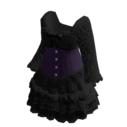 Goth Corset Skirt