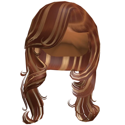 ☆ Ginger & Blonde Loose Curl Blowout