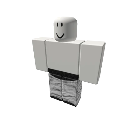 white y2k streetwear sag baggy headless swag pants