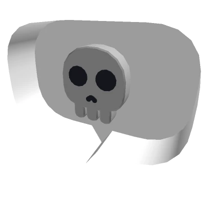 Skull Speech Bubble