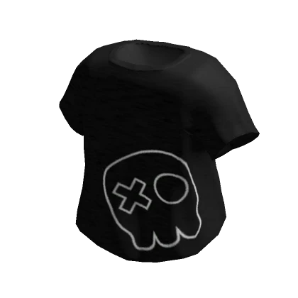 3.0 Oversized T Shirt - Black Skull