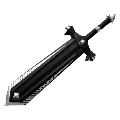 Animated Glitch Shadow Sword - White