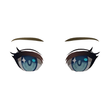Navia's Blue Anime Eyes (3D Face) | Genshin
