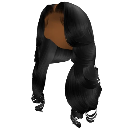 Blowout With Curtain Bangs [Black]