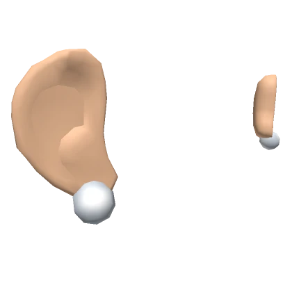 Ears with Pearl Earrings