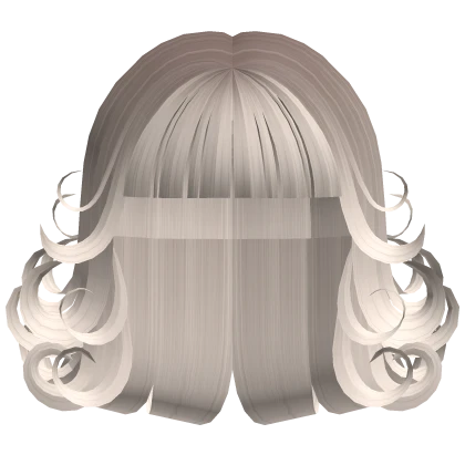 platinum blonde wispy igari dolly bob curls