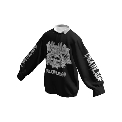 Oversized DEATHLESS Y2K Sweater