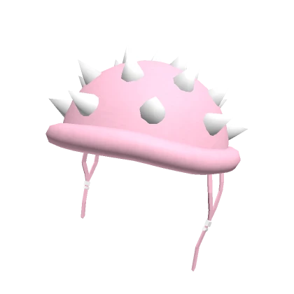 Punk Spike Combat Helmet Pink