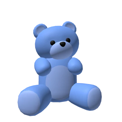 Blue Cuddly Teddy Bear