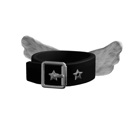 [3.0] Angel Wing Black Choker