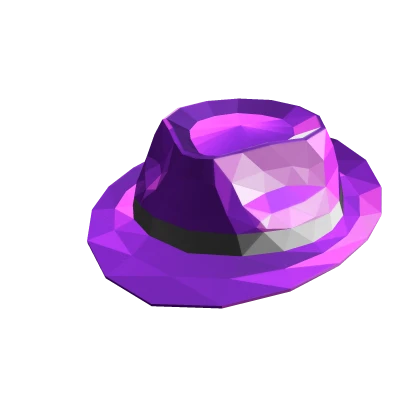 Purple Sparkle Fedora