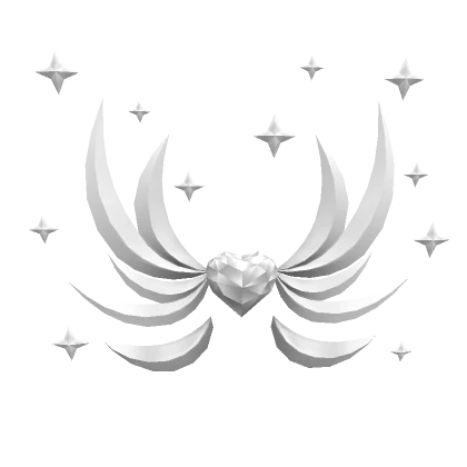 Magic Heart Wings - White