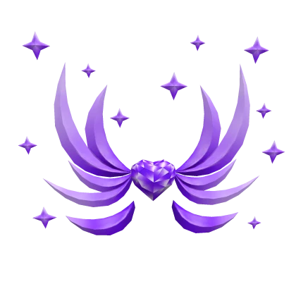 Magic Heart Wings - Purple