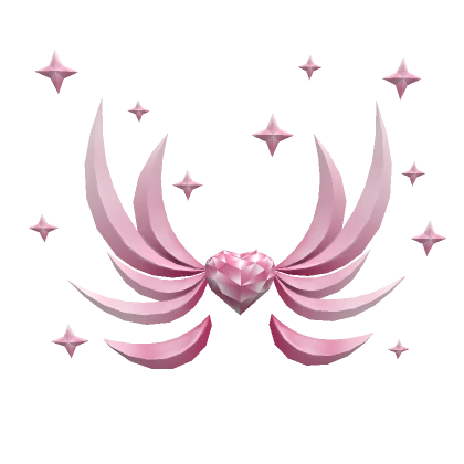 Magic Heart Wings - Baby Pink