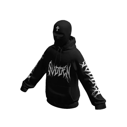 SVDDEN Hoodie w/ Cross Balaclava